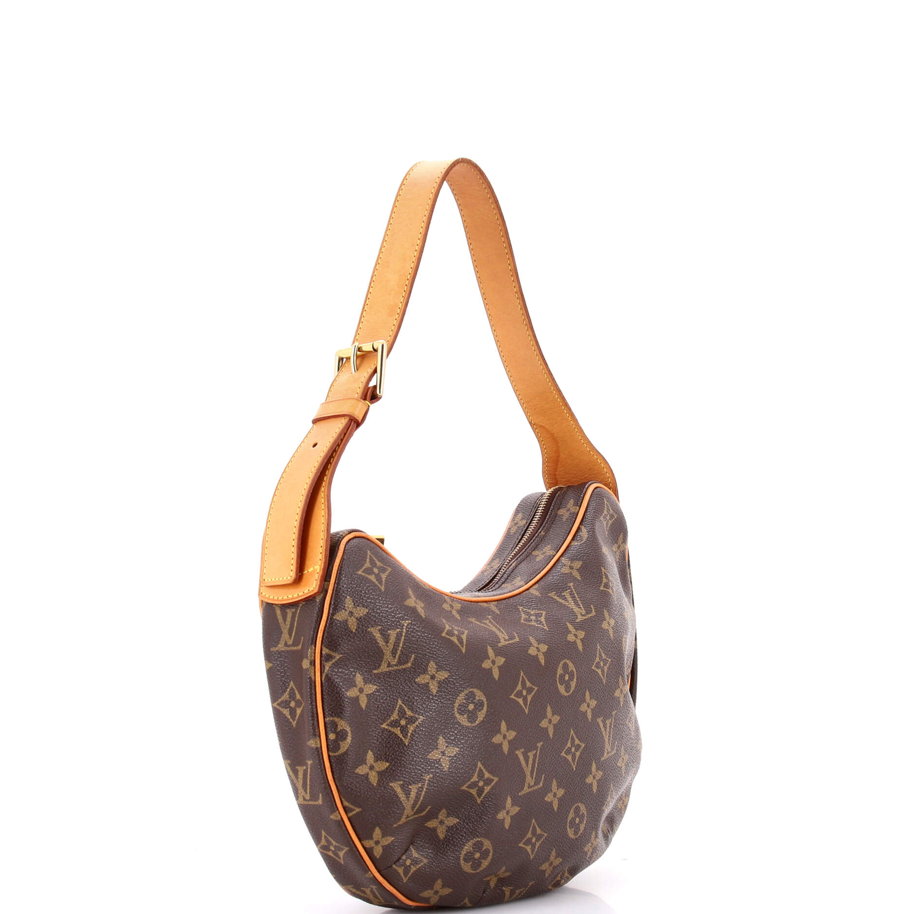 Croissant Handbag Monogram Canvas MM