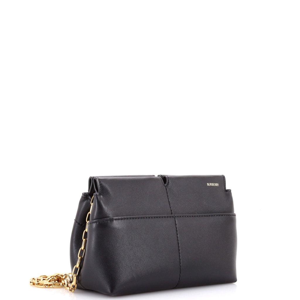 Snip Crossbody Bag Padded Leather