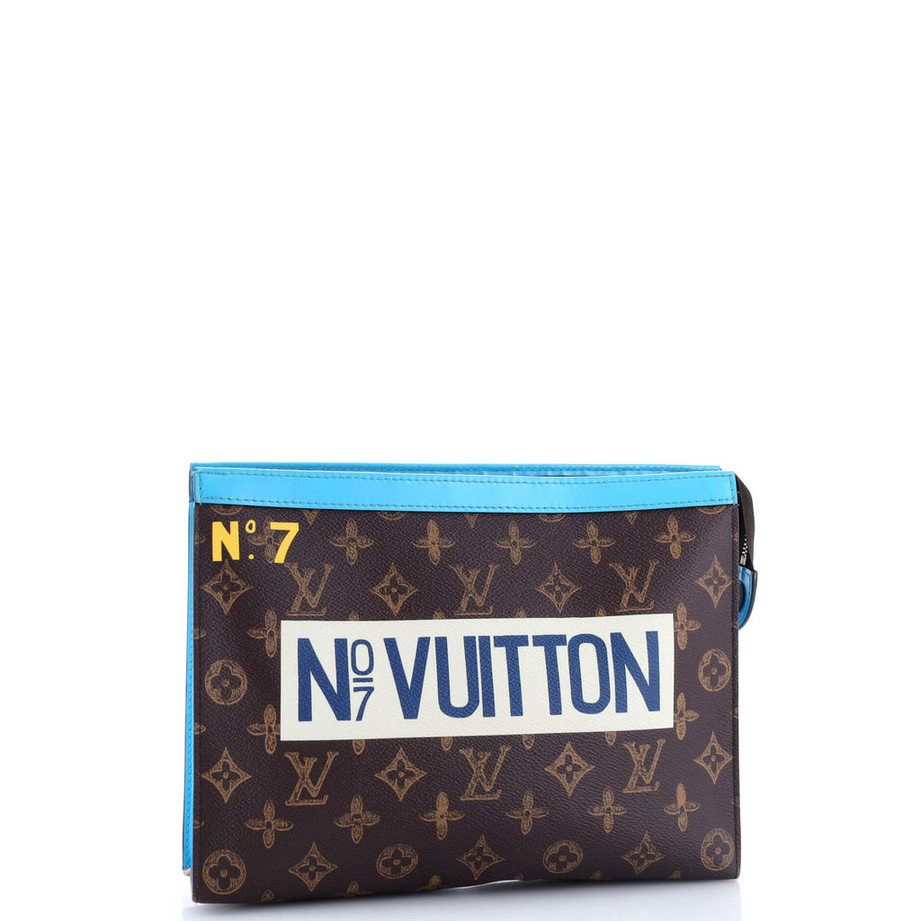 Pochette Voyage No.7 Trunk L'Oeil Vintage Monogram Canvas MM
