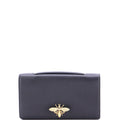 Bee Clutch Leather
