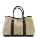 Garden Party Tote Toile and Leather 36
