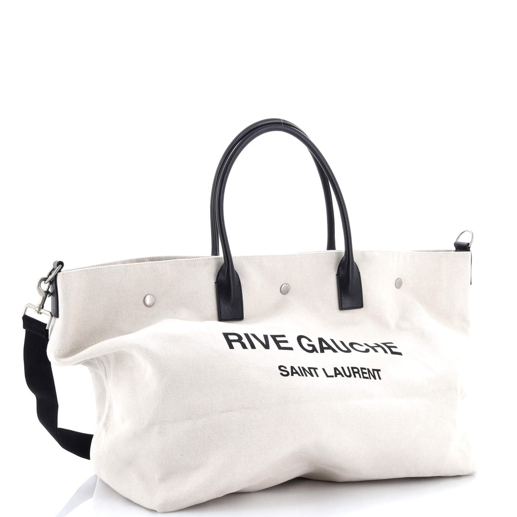 Rive Gauche Shopper Tote Canvas Maxi