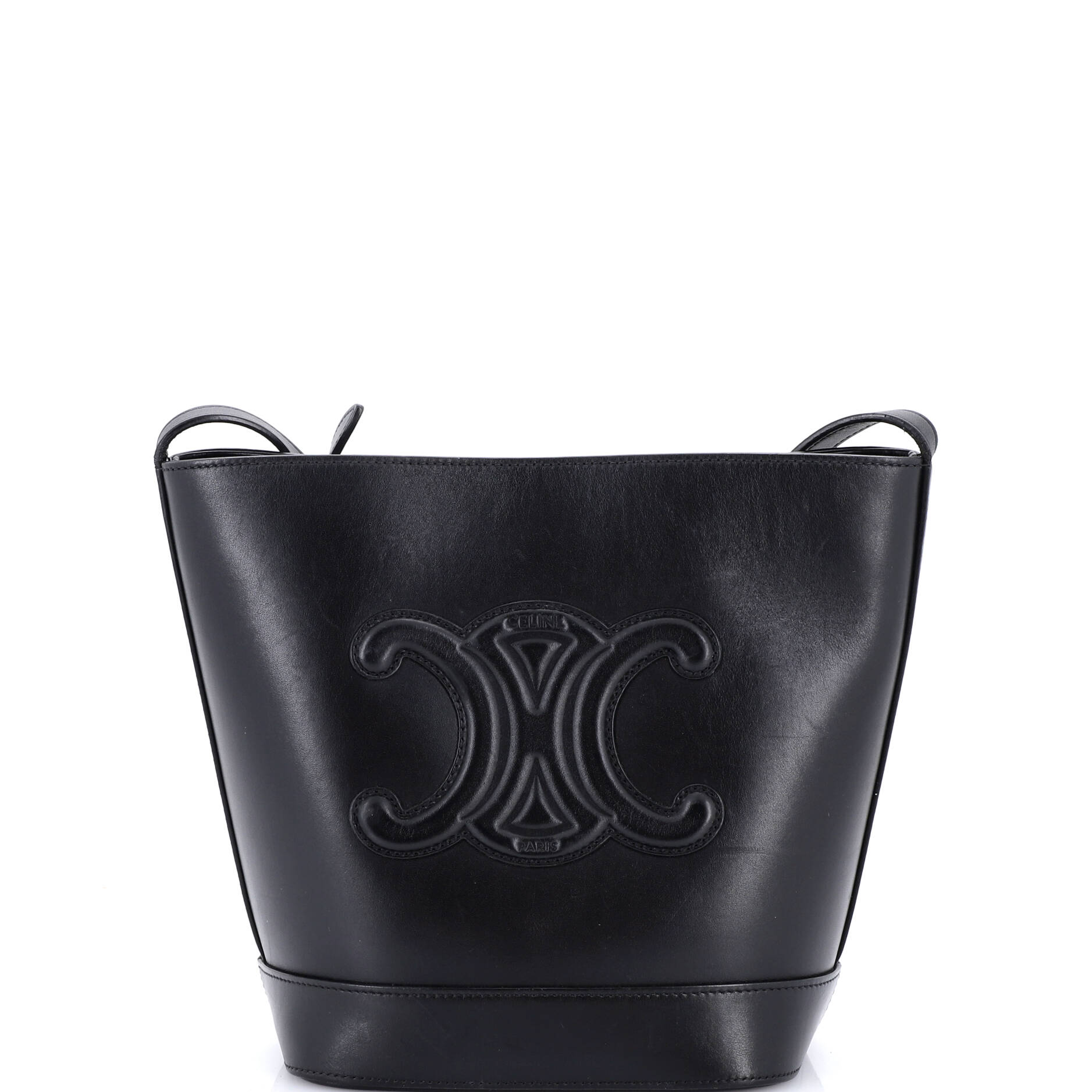 Cuir Triomphe Bucket Bag Leather Small