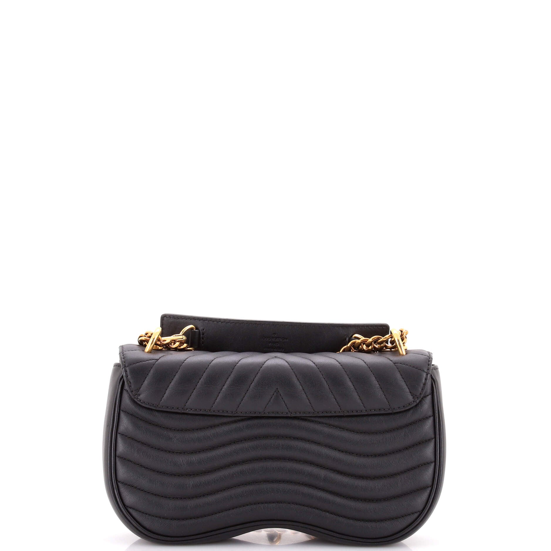 New Wave Chain Bag Quilted Leather MM
