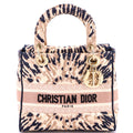 Lady D-Lite Bag Embroidered Canvas Medium