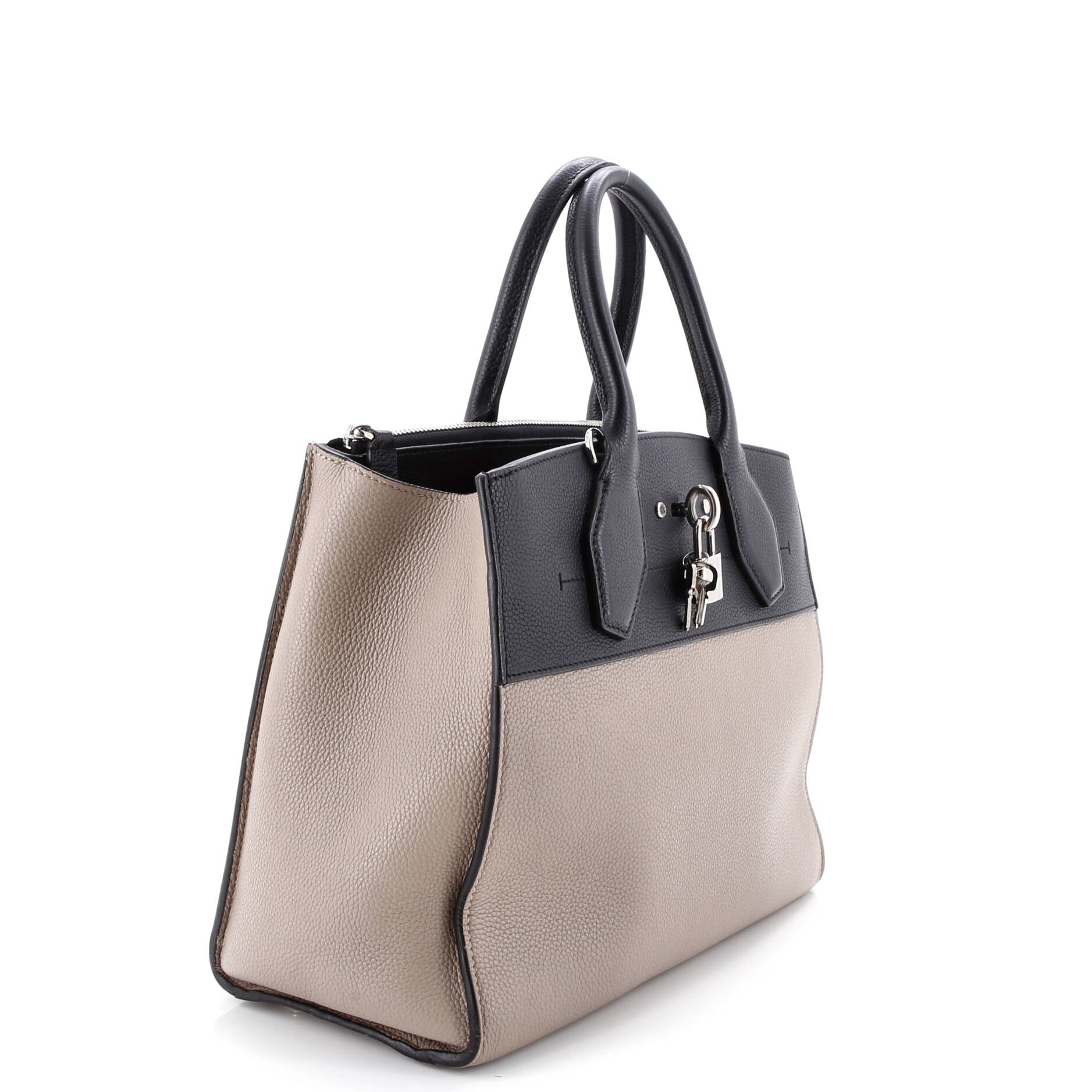 City Steamer Handbag Leather MM