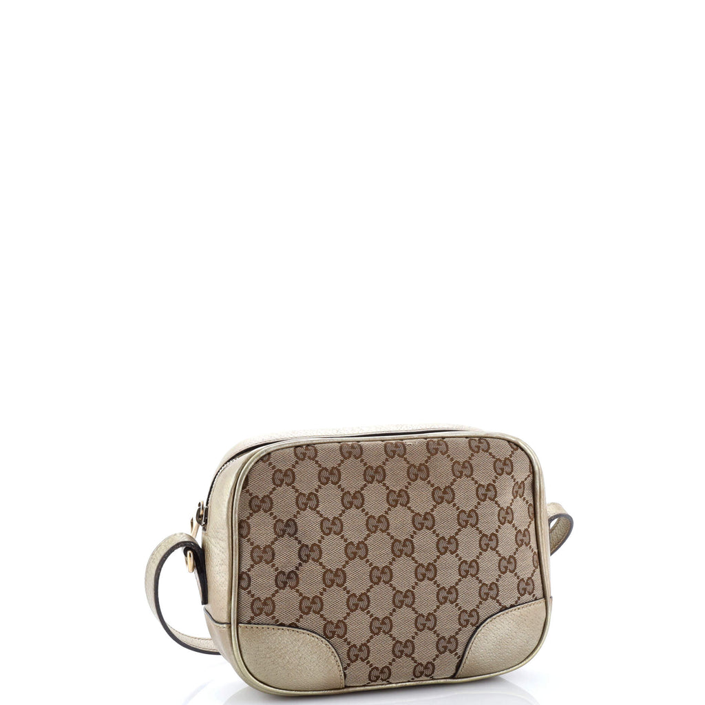 Bree Disco Crossbody Bag GG Canvas with Leather Mini