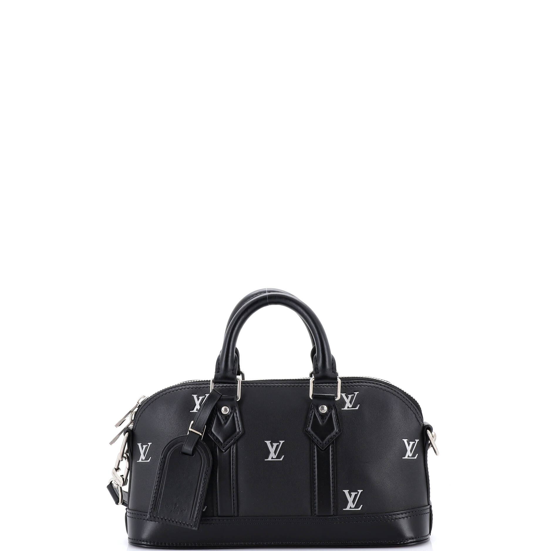 Alma Handbag LV Blason Calf Leather East West