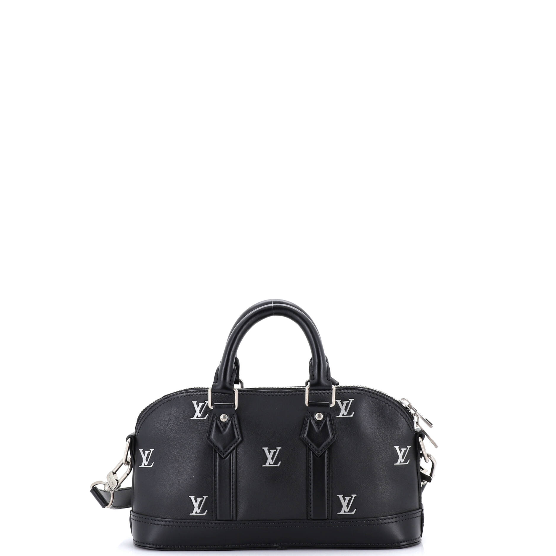 Alma Handbag LV Blason Calf Leather East West