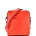 District Pochette Damier Infini Leather