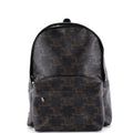 Front Pocket Backpack Triomphe XL Coated Canvas Medium