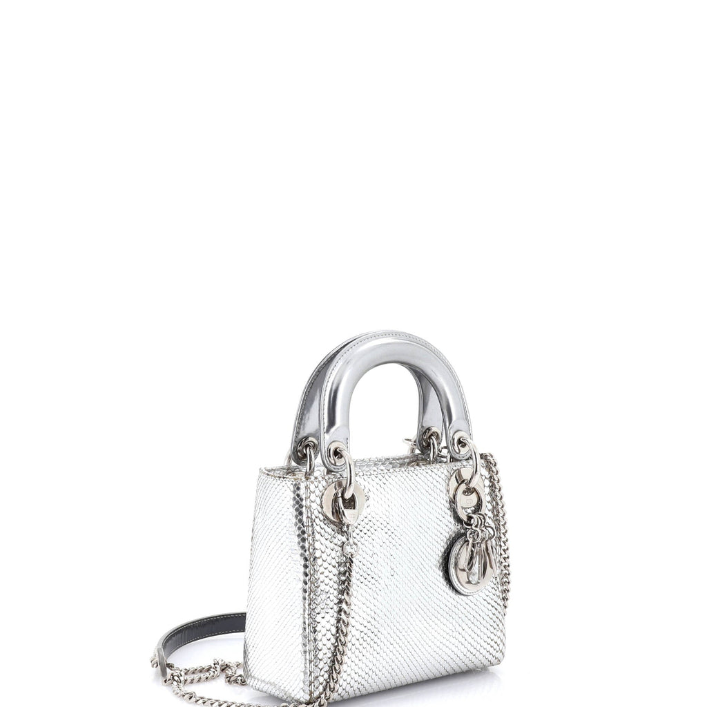 Lady Dior Chain Bag Python Mini
