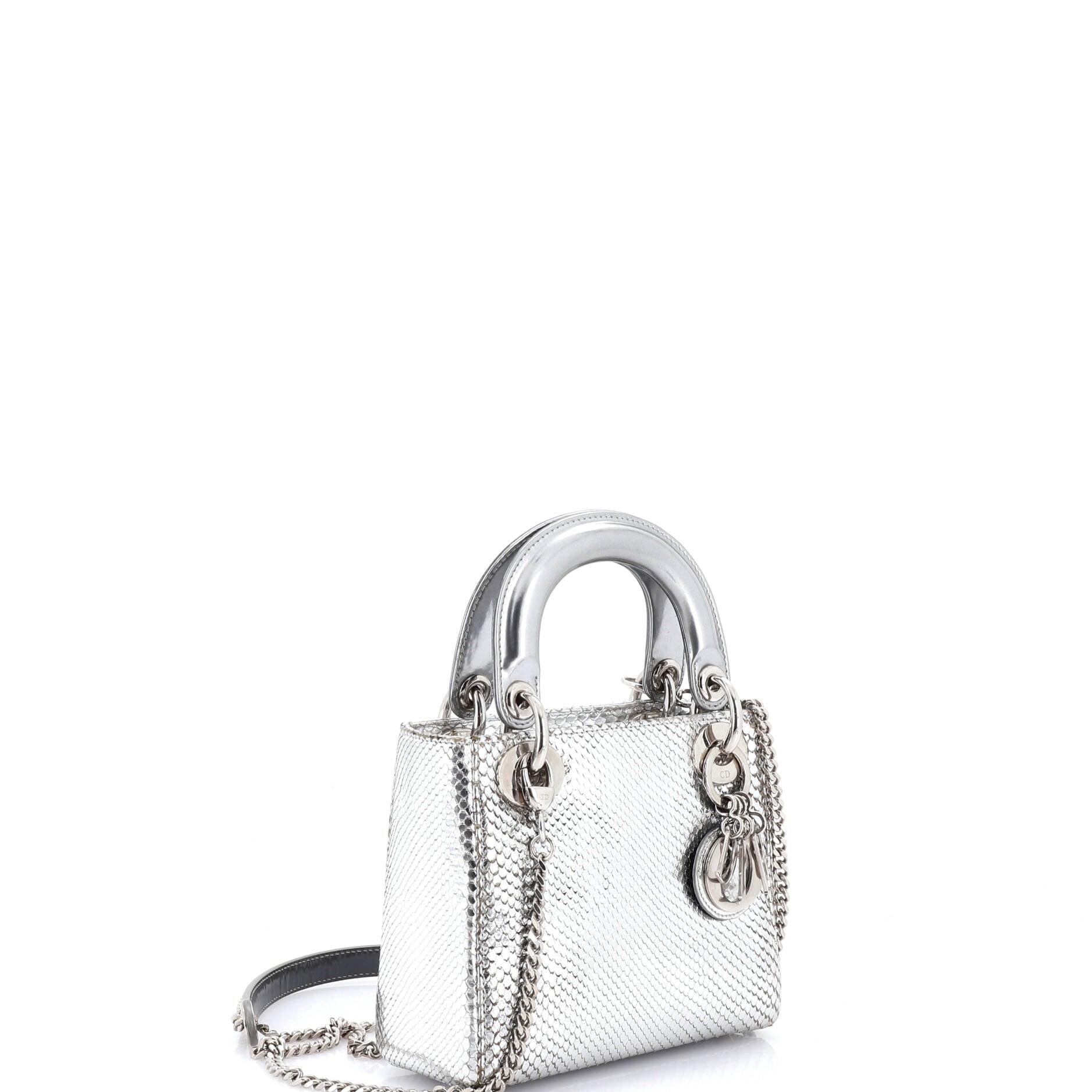 Lady Dior Chain Bag Python Mini