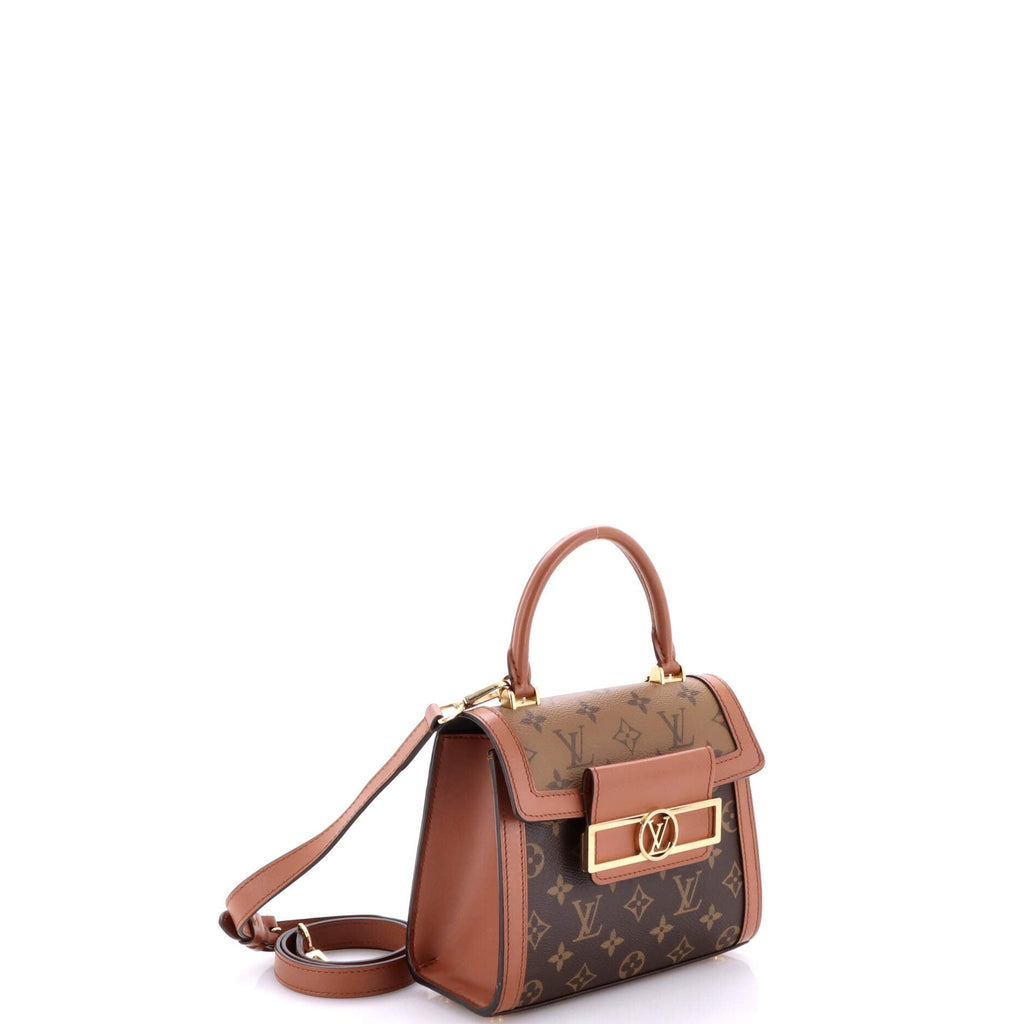 Dauphine Capitale Bag Reverse Monogram Canvas
