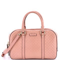 Convertible Top Handle Crossbody Bag Microguccissima Leather Medium