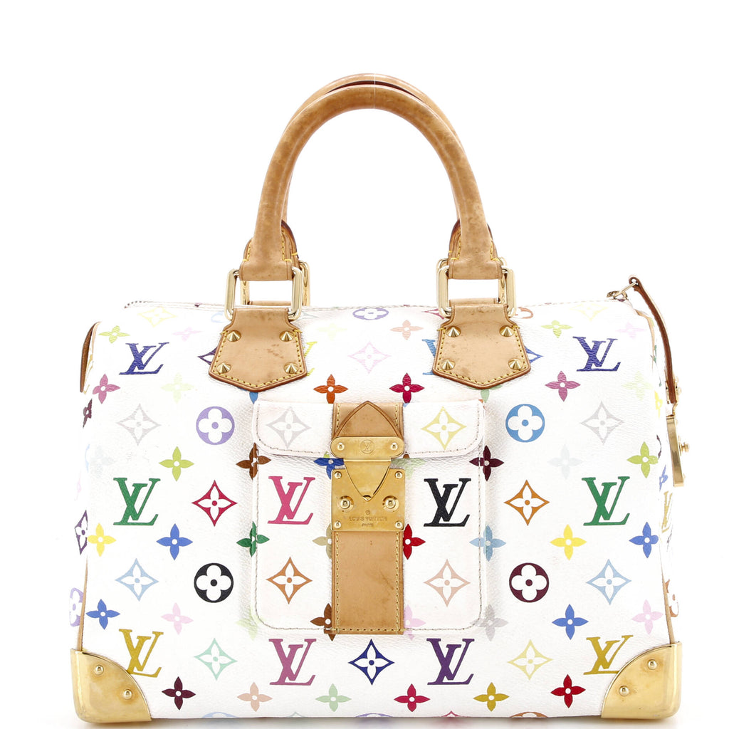 Speedy Handbag Monogram Multicolor 30