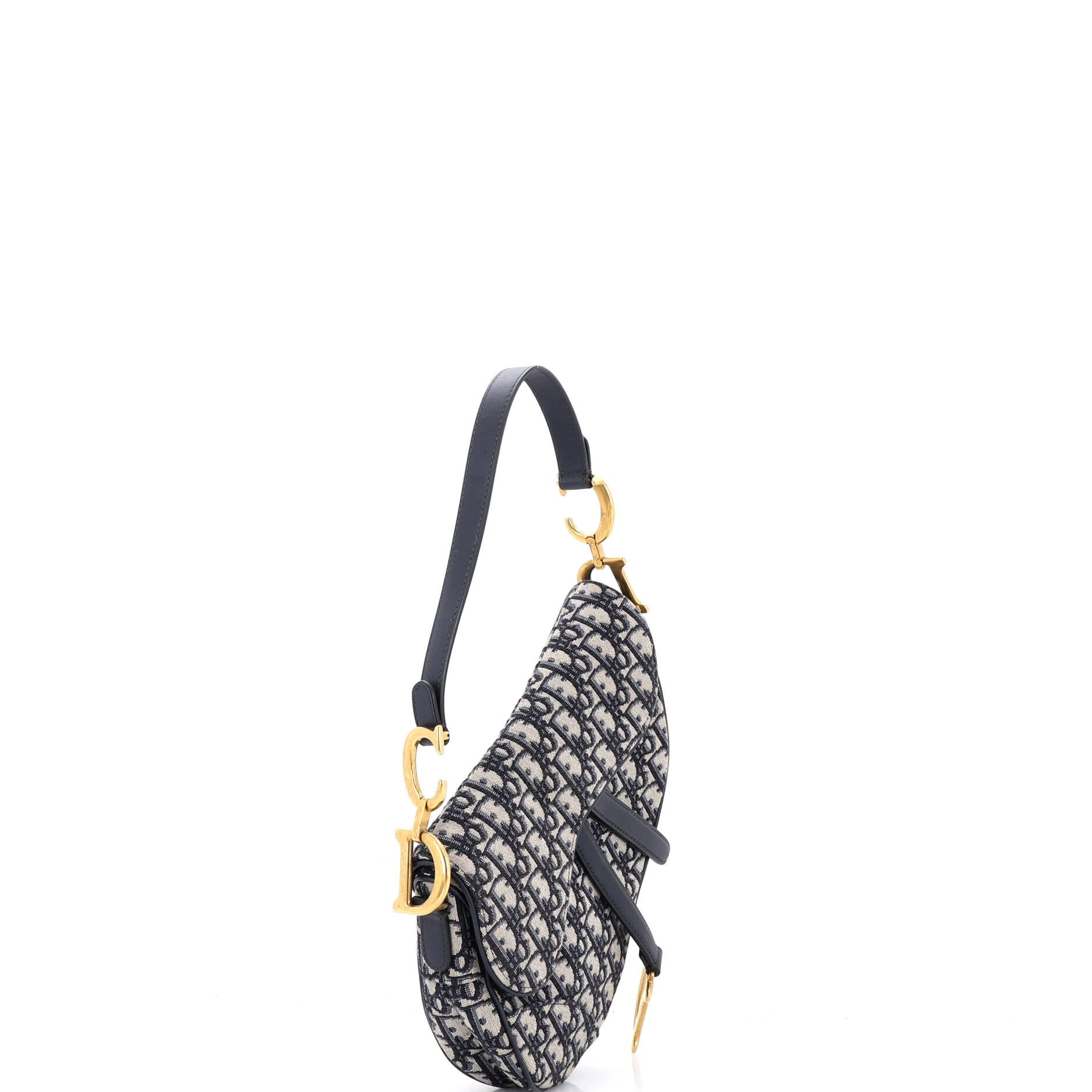 Saddle Handbag Oblique Canvas Medium
