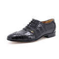 Men's Horsebit Lace Up Oxfords Alligator