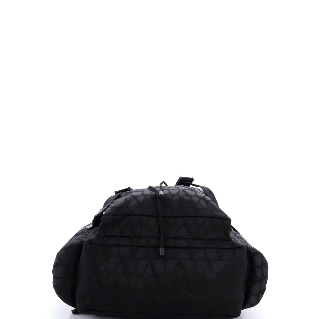 Double Buckle Backpack Toile Iconograph Nylon