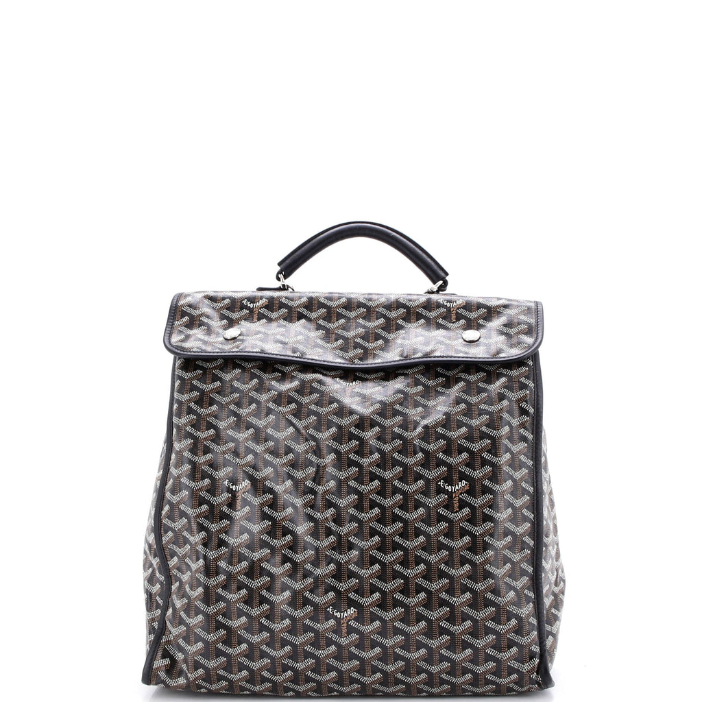 Saint Leger Briefcase Backpack Coated Canvas