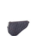 Vintage Saddle Bag Diorissimo Denim Mini