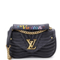New Wave Chain Bag Quilted Leather MM