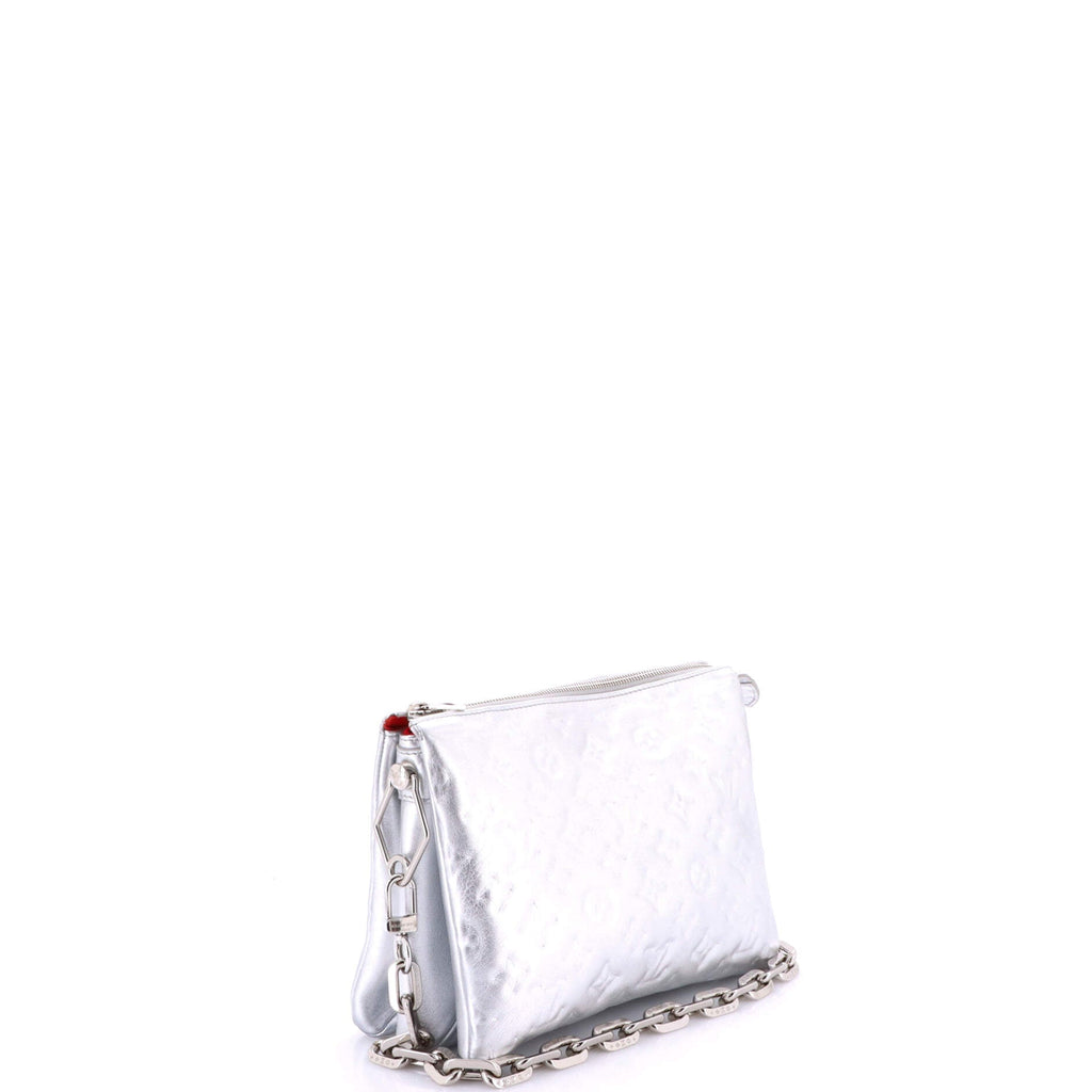 Coussin Bag Monogram Embossed Lambskin PM