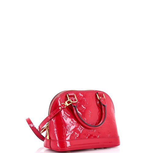 Alma Handbag Monogram Vernis BB