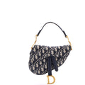 Saddle Handbag Oblique Canvas Mini