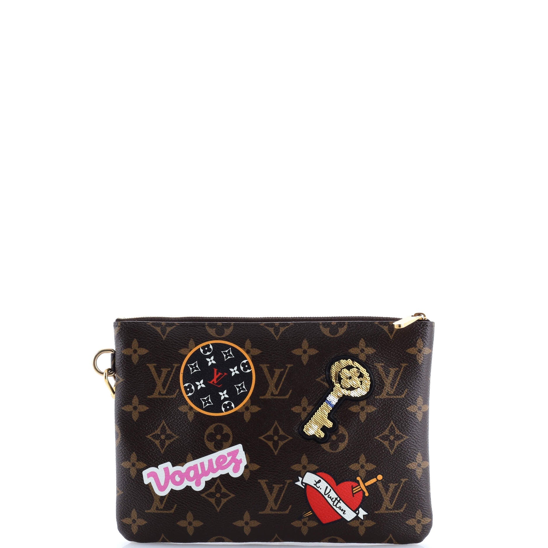 City Pouch Limited Edition Patches Monogram Canvas