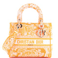 Toile de Jouy Lady D-Lite Bag Embroidered Canvas