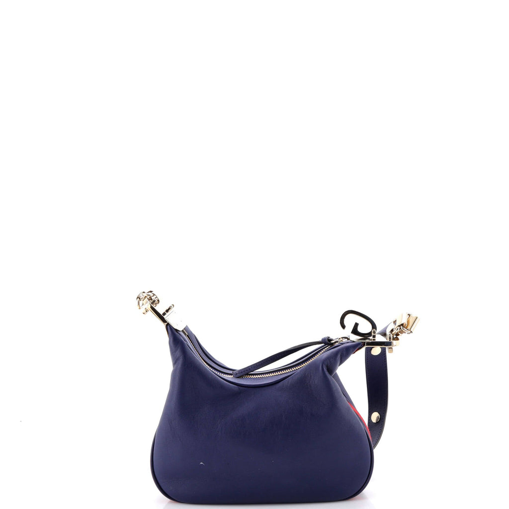 Attache Shoulder Bag Leather Small