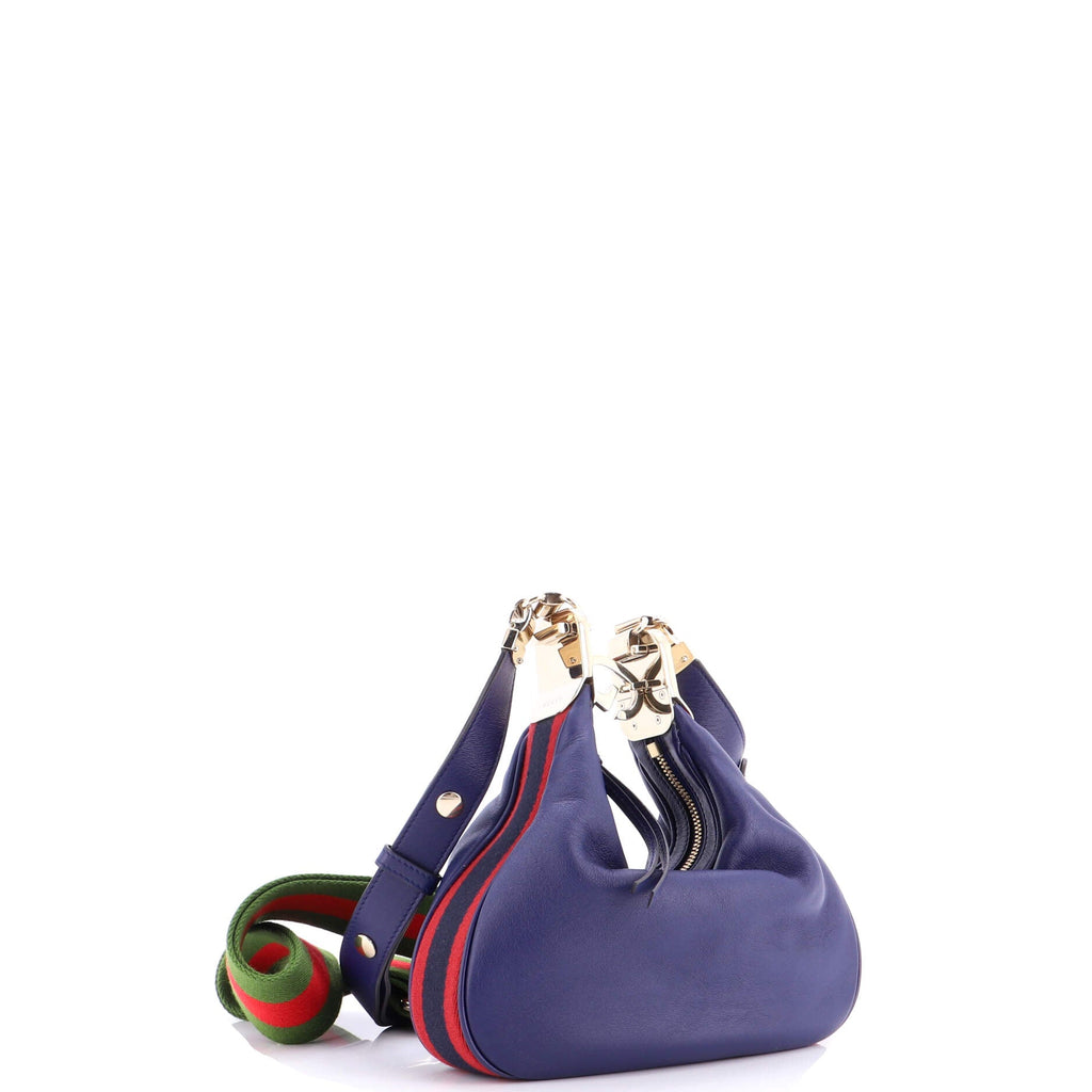 Attache Shoulder Bag Leather Small