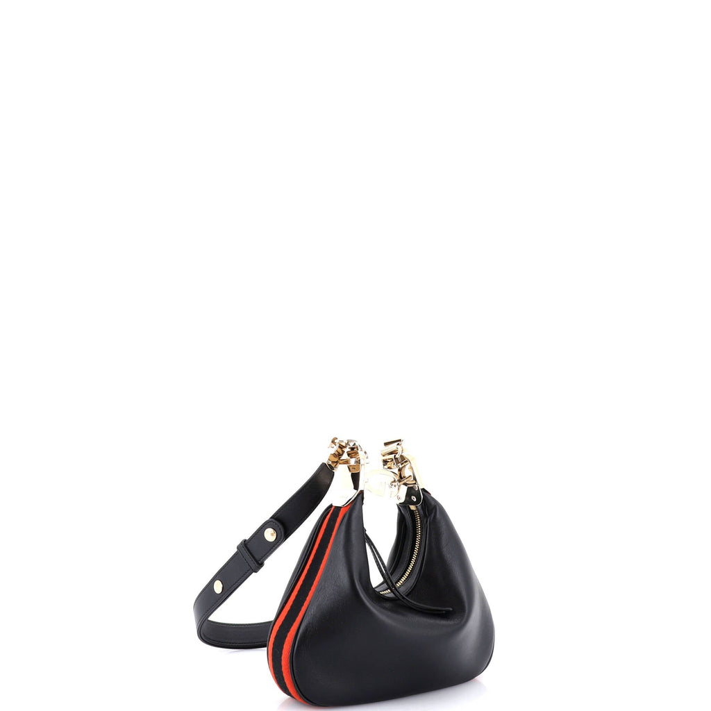 Attache Shoulder Bag Leather Small