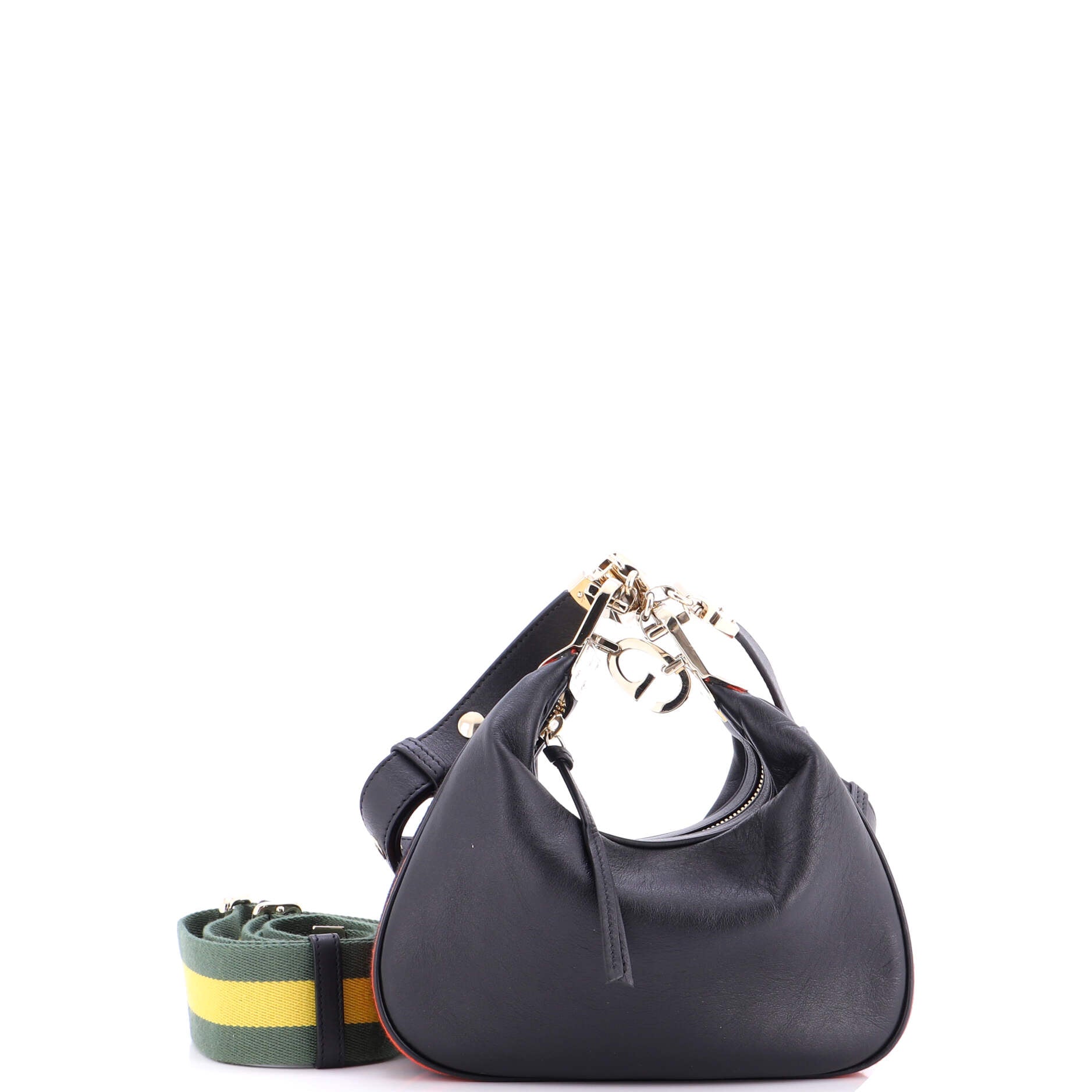 Attache Shoulder Bag Leather Small