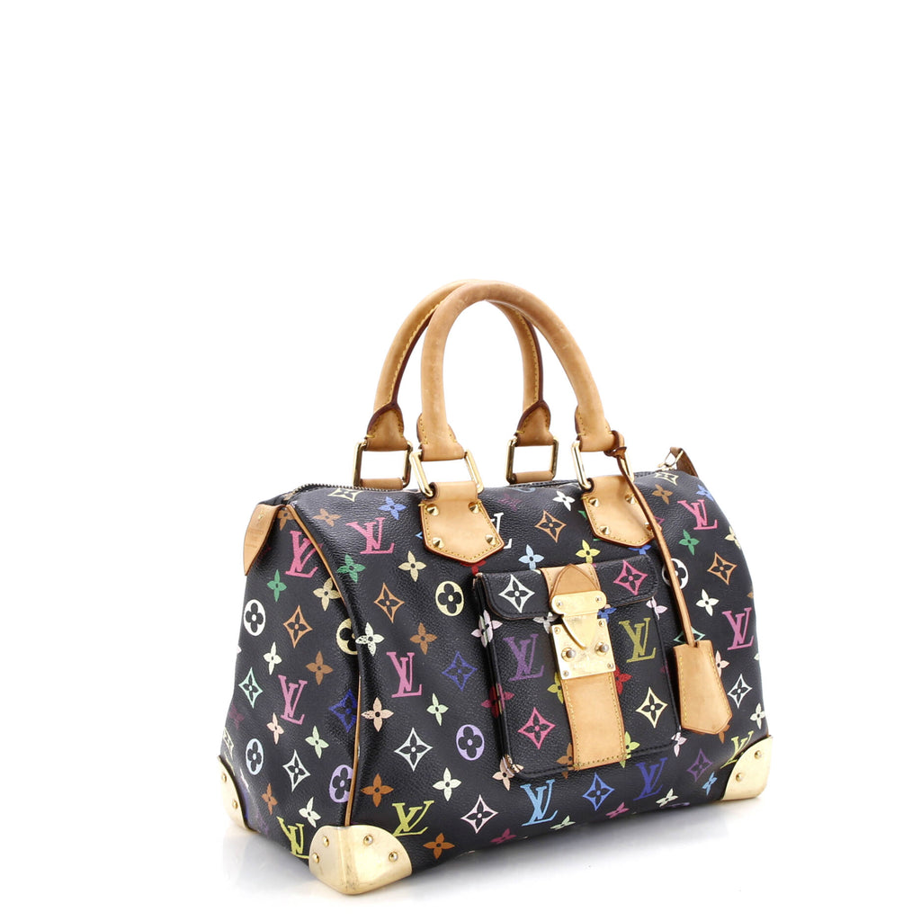 Speedy Handbag Monogram Multicolor 30