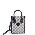Interlocking G Patch Tote GG Coated Canvas Mini
