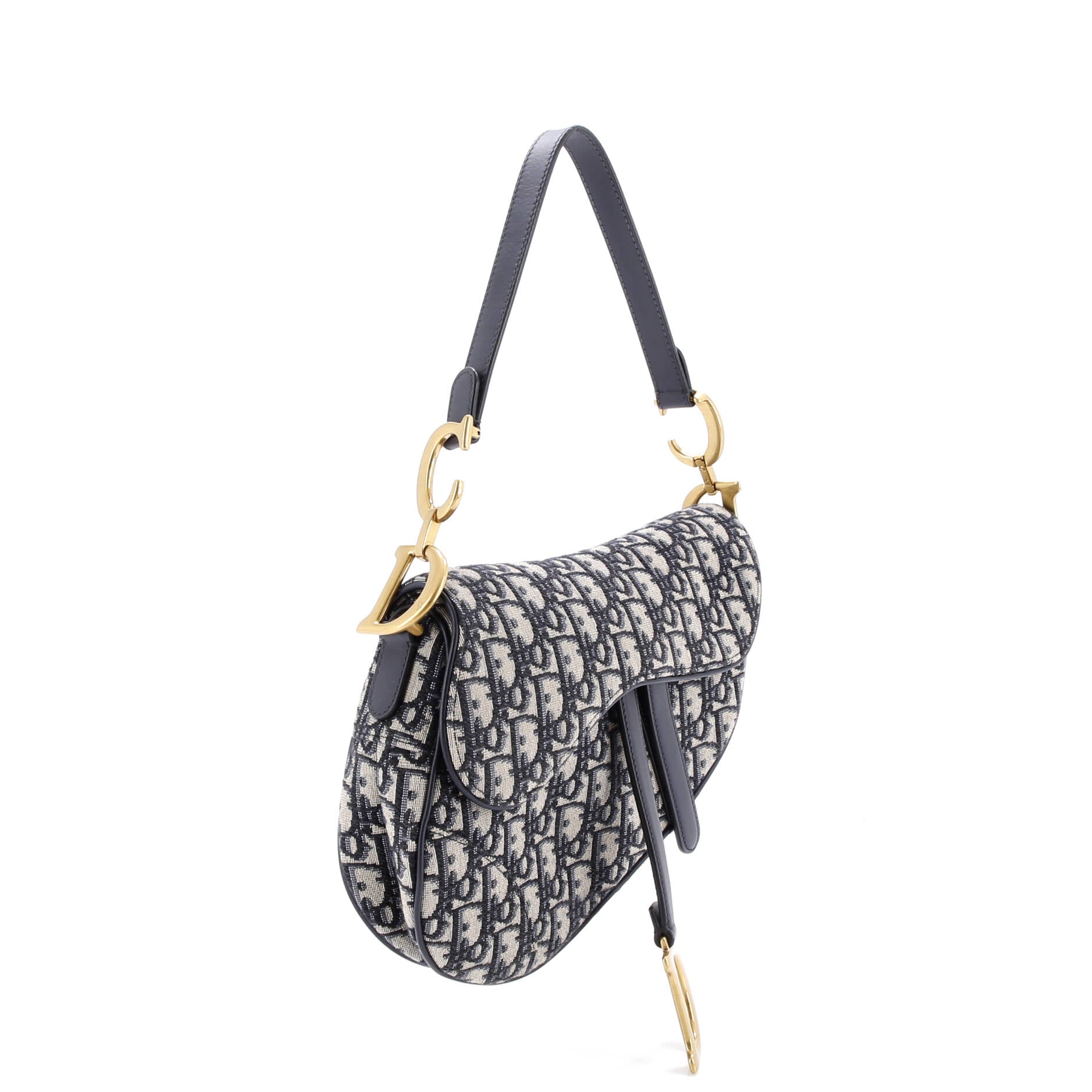Saddle Handbag Oblique Canvas Medium