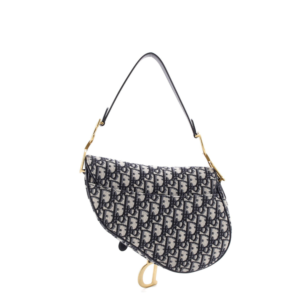 Saddle Handbag Oblique Canvas Medium