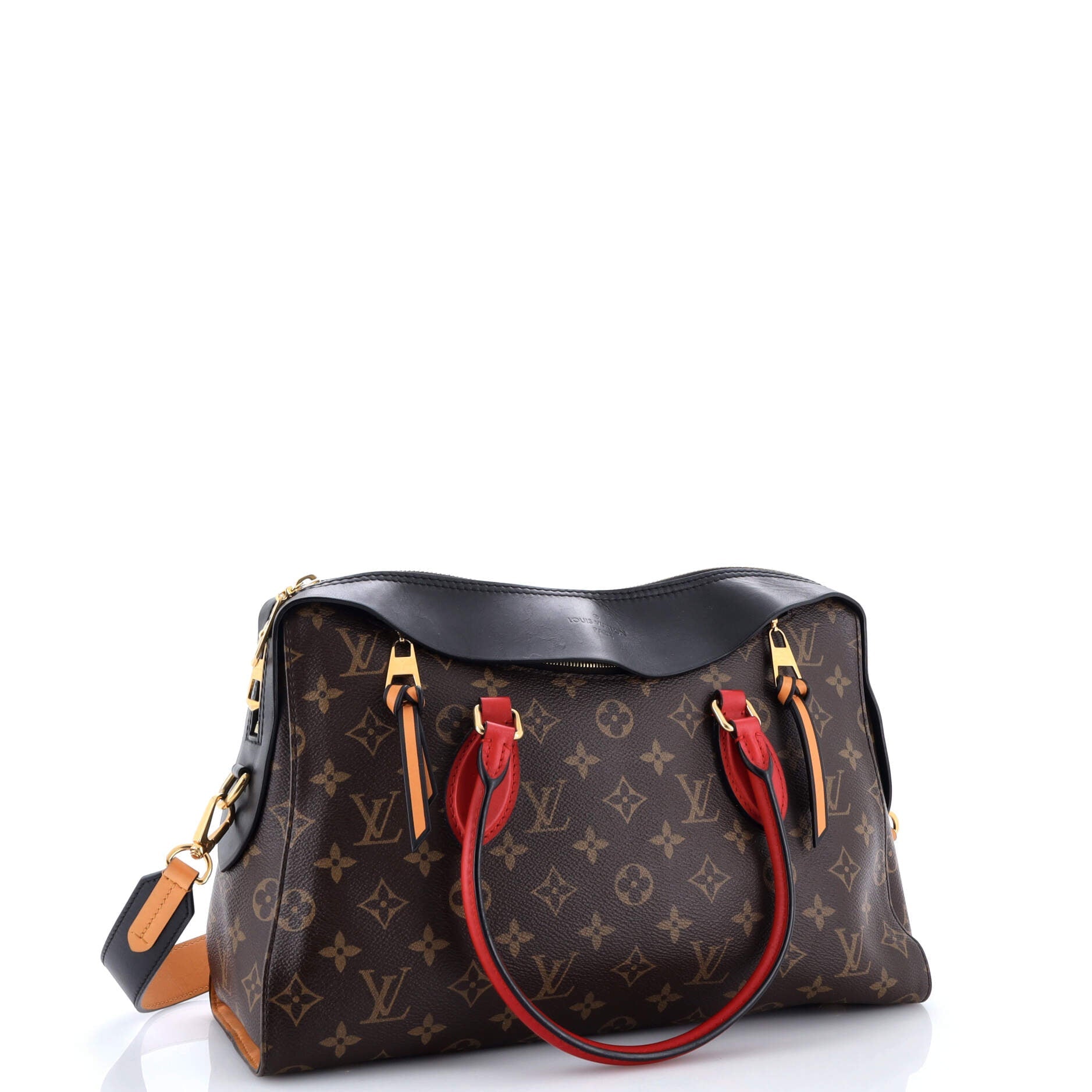 Tuileries Handbag Monogram Canvas with Leather