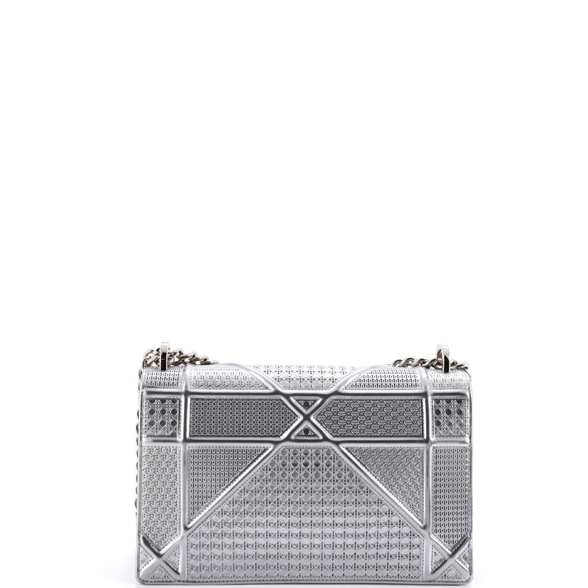 Diorama Flap Bag Cannage Embossed Calfskin Medium
