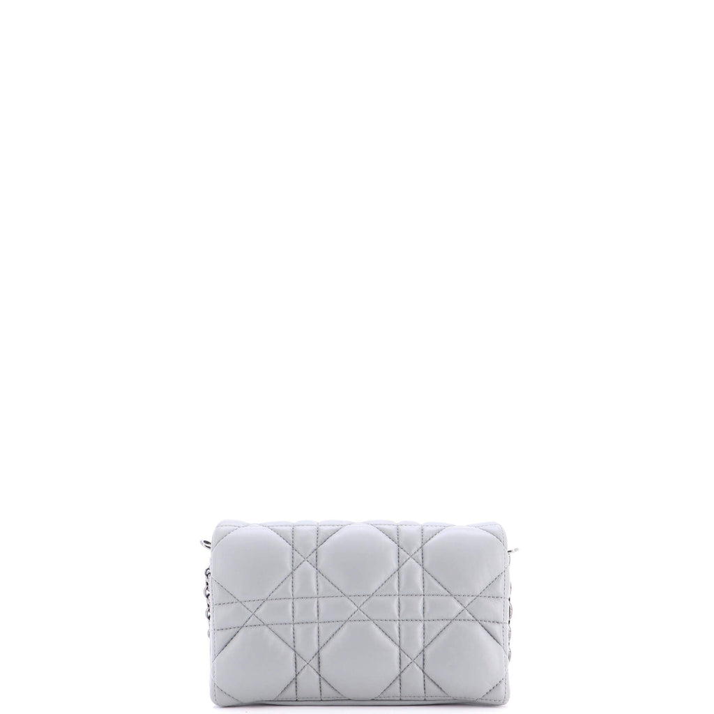 Caro Flap Pouch with Chain Macrocannage Quilt Calfskin Mini