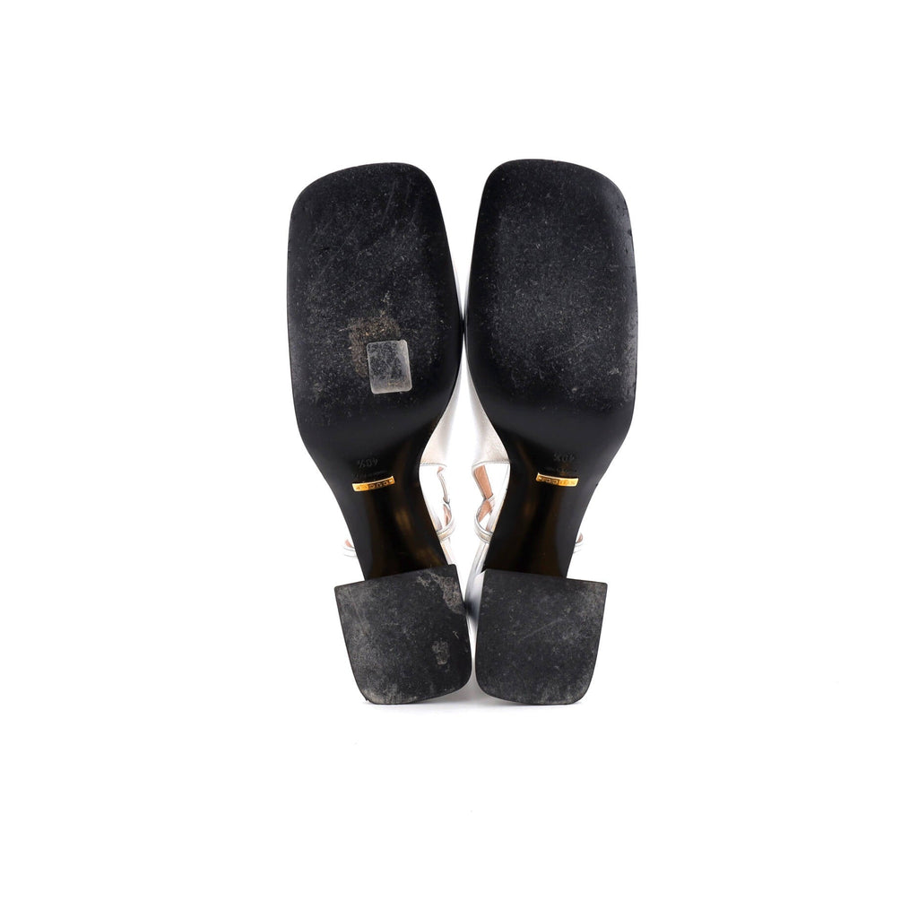 Women's Horsebit Slingback Pumps Leather