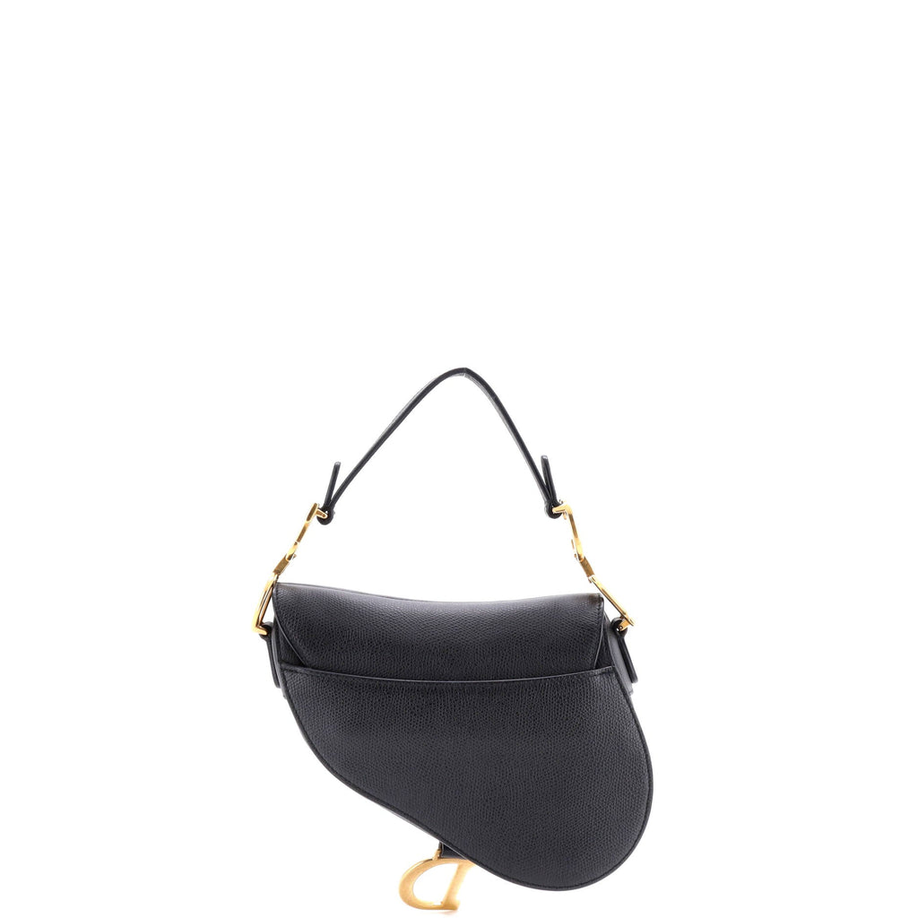 Saddle Handbag Leather Mini