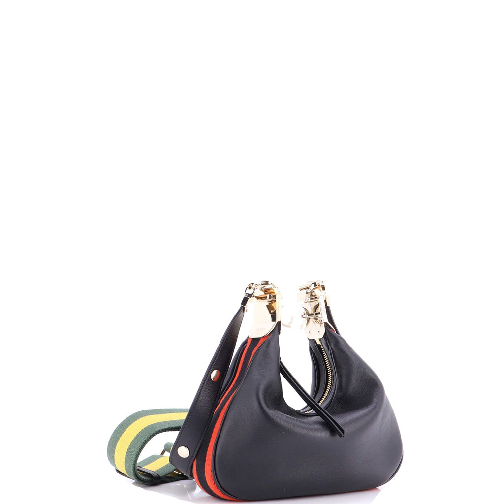 Attache Shoulder Bag Leather Small
