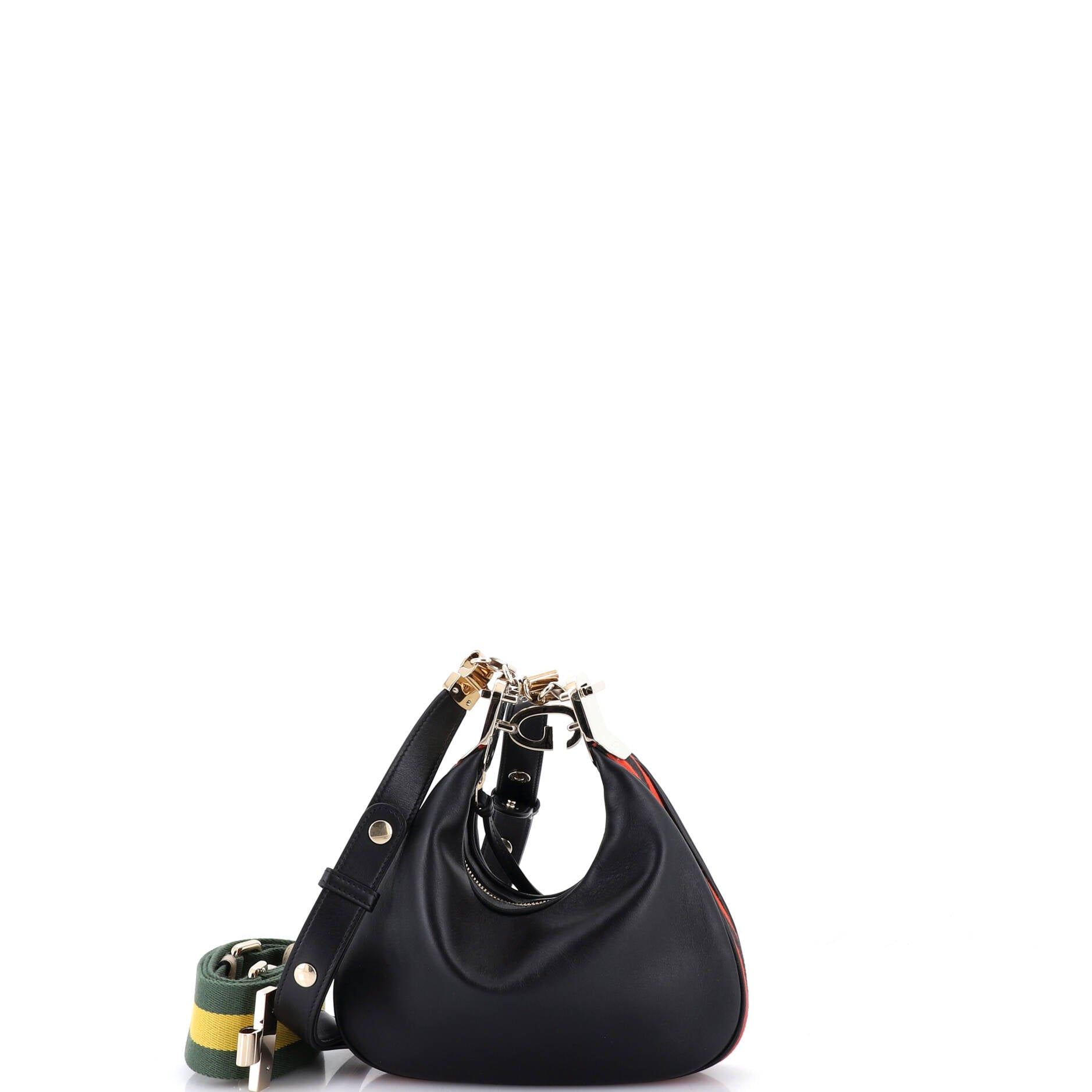 Attache Shoulder Bag Leather Small