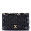 Classic Double Flap Bag Quilted Caviar Jumbo