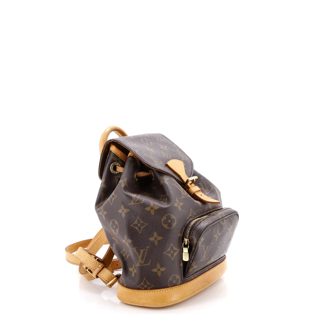 Vintage Montsouris Backpack Monogram Canvas PM