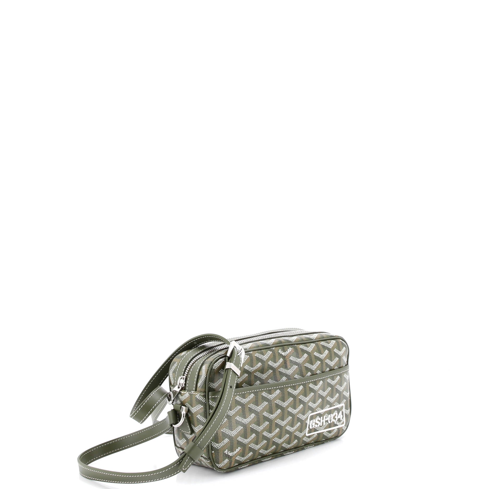 Cap Vert Bag Printed Coated Canvas