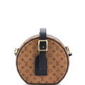 Petite Boite Chapeau Bag Reverse Monogram Canvas
